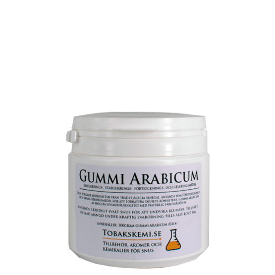 Gummi Arabicum - för fastare snus 300g