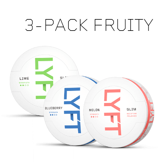 LYFT Fruity 3-pack