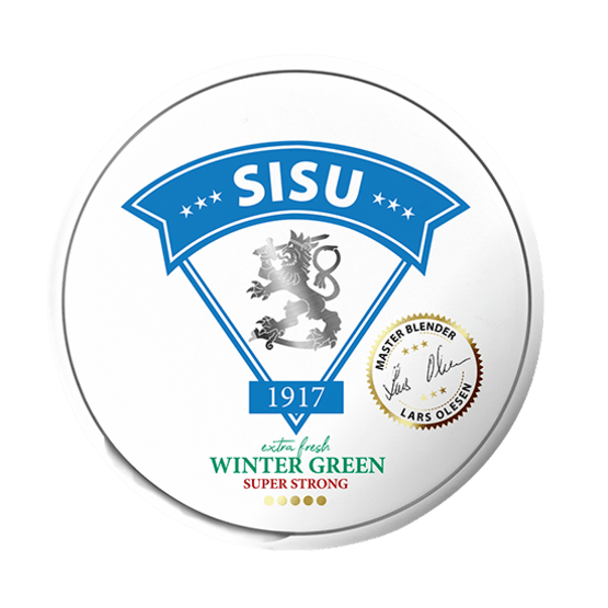 Sisu 1917 Fresh Wintergreen Vit portion