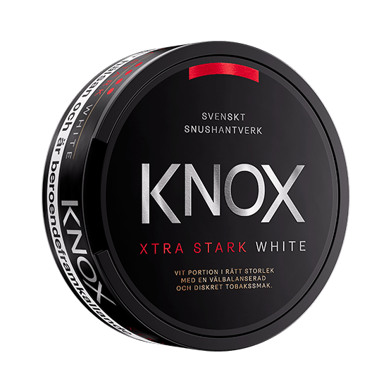 Knox Xtra Stark White portionssnus