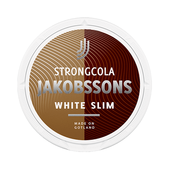 Jakobssons Strong Cola Slim White Portion
