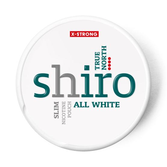 Shiro True North Slim X-Strong All White Portion