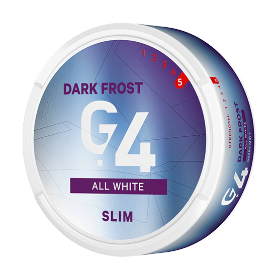 General G.4 Dark Frost Slim All White Portion