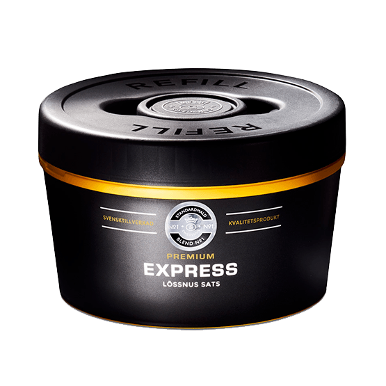 Köp Swedsnus Express 40 dosor Standardmald Lössnus | Snusbolaget