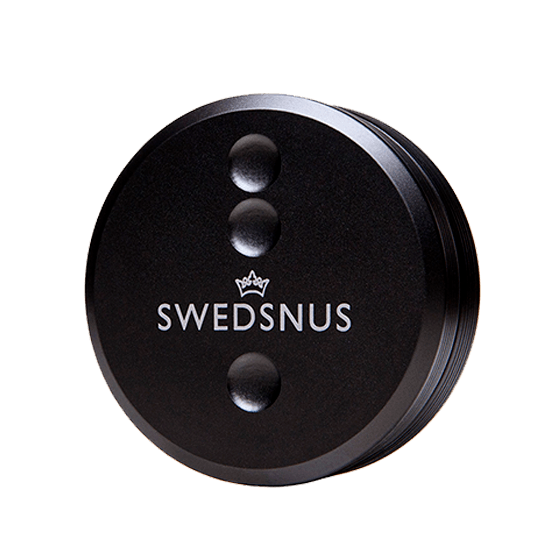 Swedsnus Metalldosa Svart