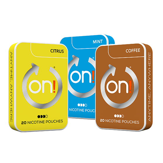 On! Mint, Citrus & Coffee 6 mg Mixpack
