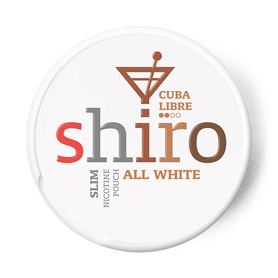 Shiro Cuba Libre Slim All White Portion