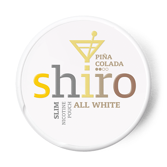 Shiro Pina Colada Slim All White Portion