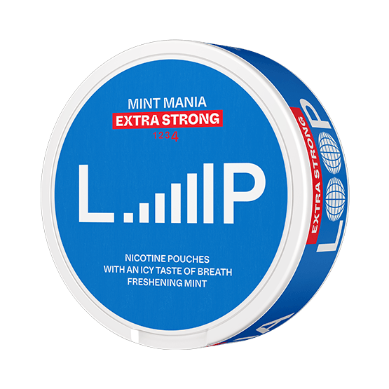 Loop Mint Mania Extra Strong All White