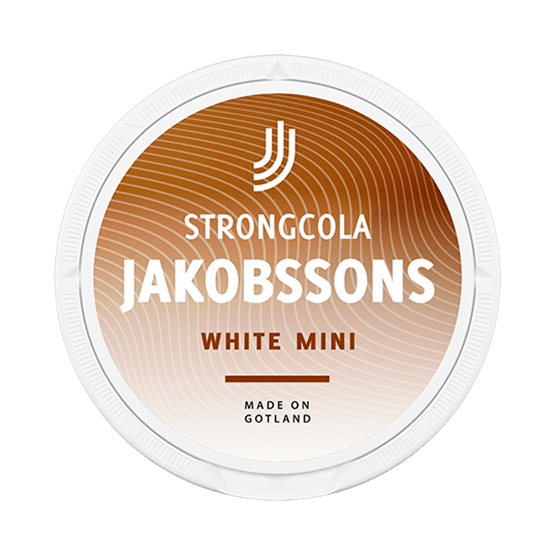 Jakobssons Strong Cola Mini White Portion