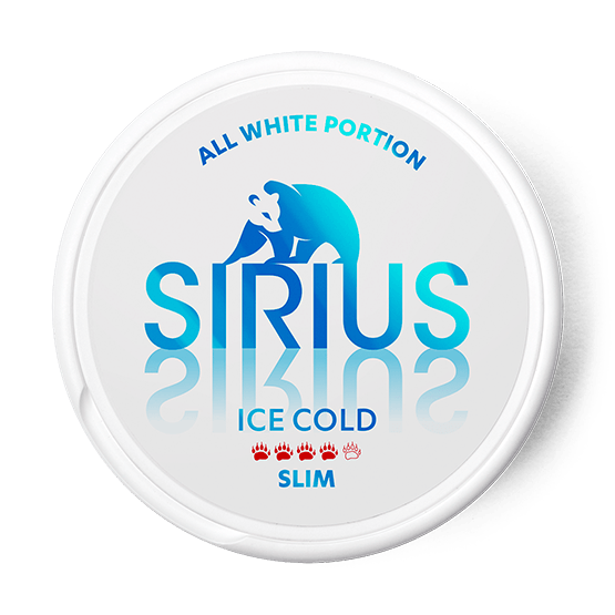Sirius Ice Cold Slim All White Portion