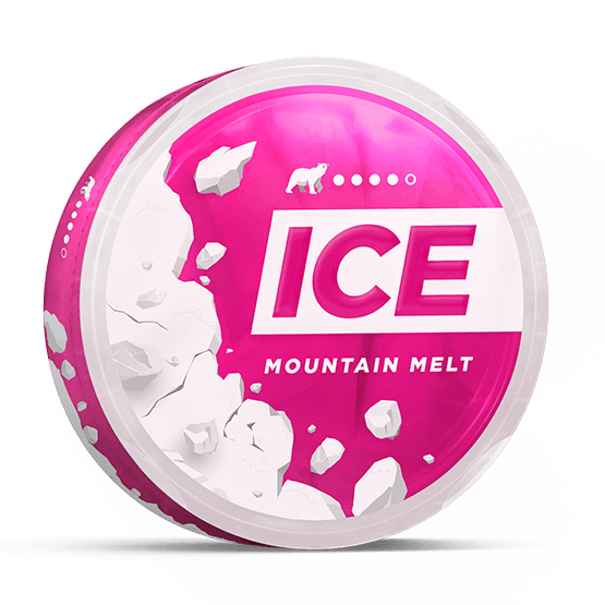 Ice Mountain Melt Slim Extra Strong All White Portion