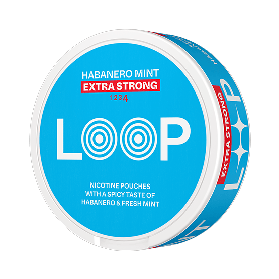 Loop Habanero Mint Extra Strong All White Portion