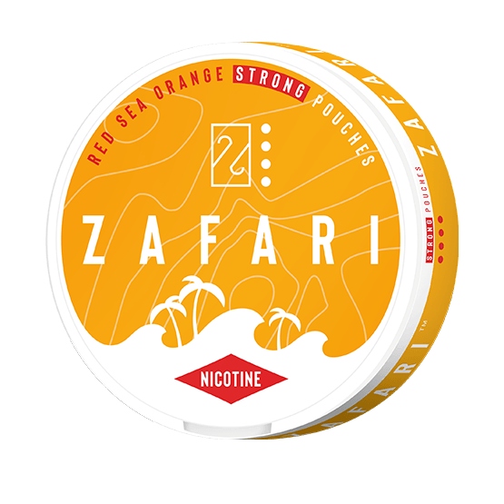 Zafari Red Sea Orange Slim Extra Strong All White Portion