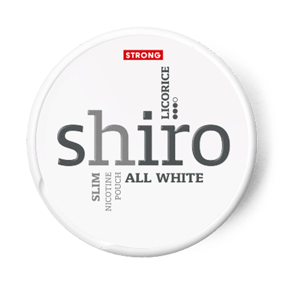 Shiro Licorice Slim Strong All White Portion