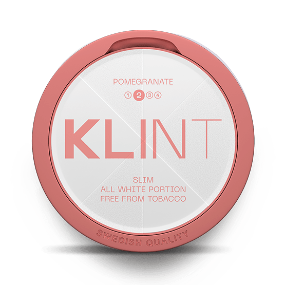Klint Pomegranate Slim All White Portion