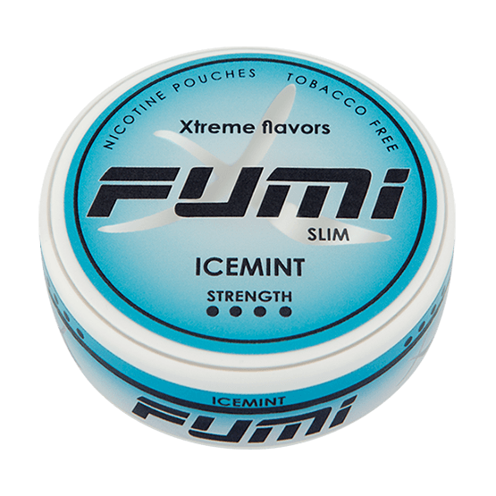 Fumi Icemint Slim Extra Strong All White Portion