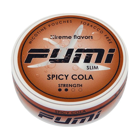 Fumi Spicy Cola Slim Strong All White Portion