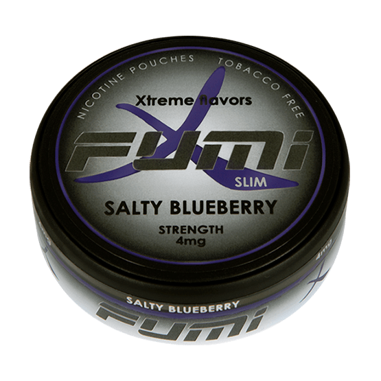 Fumi Salty Blueberry Slim All White Portion