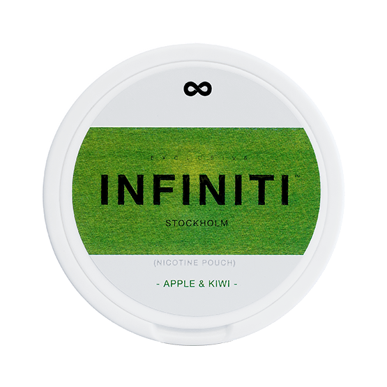 Infiniti Apple-Kiwi Slim Extra Strong All White Portion