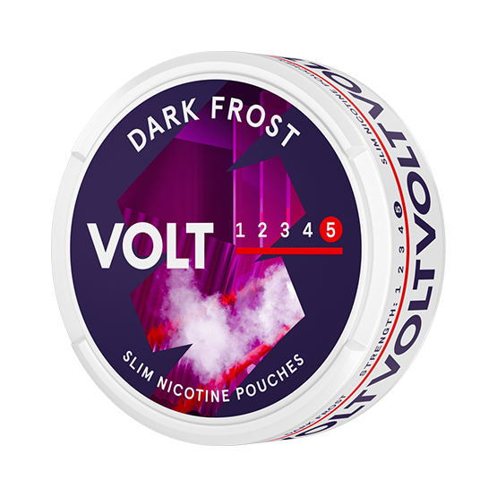 VOLT Dark Frost Slim Extra Strong All White Portion