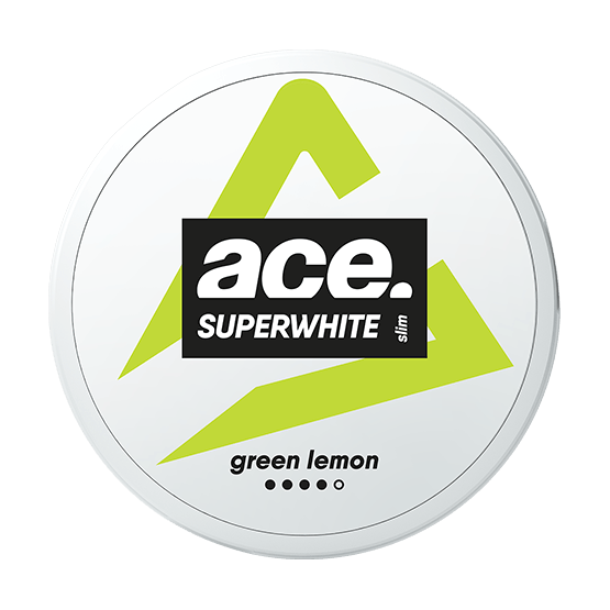 Ace Superwhite Green Lemon Slim Extra Strong