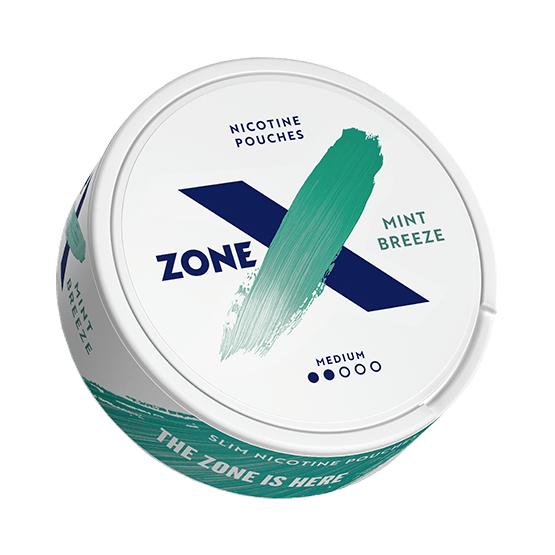zoneX Mint Breeze Slim All White Portion