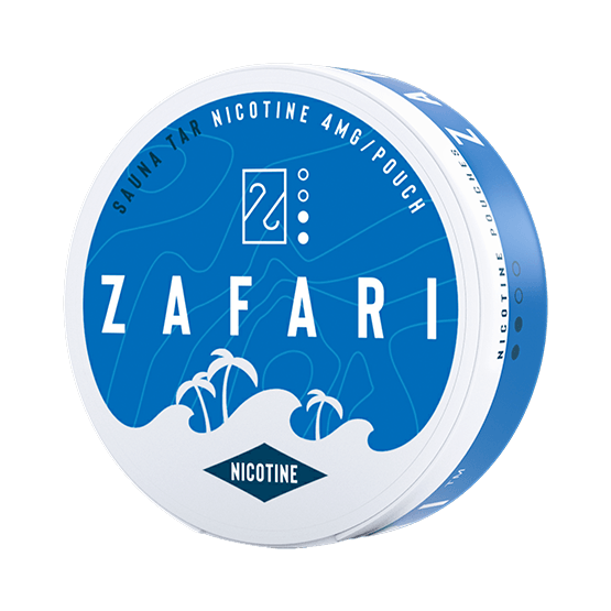 Zafari Sauna Tar 3.9mg Slim All White Portion