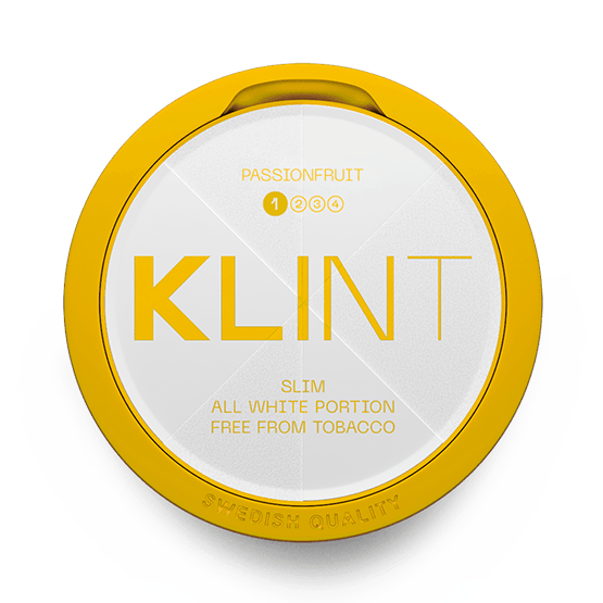 Klint Passionfruit #1 Slim All White Portion