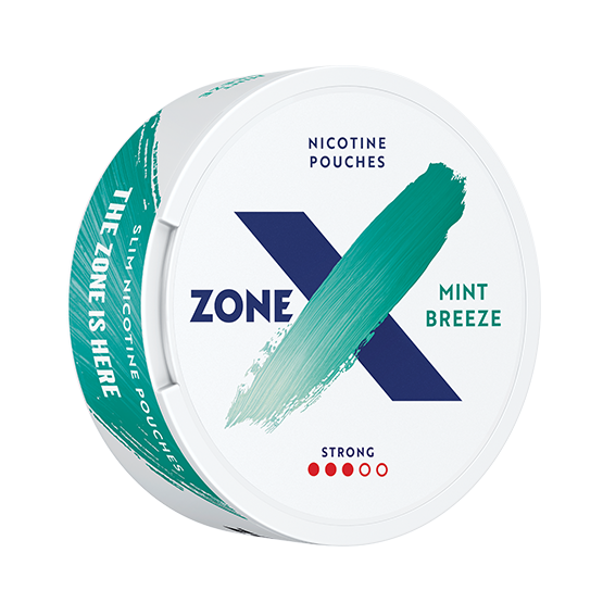 ZONE X Mint Breeze Strong Slim All White Portion