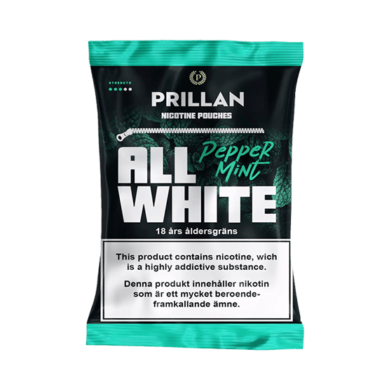 Prillan Pepper Mint All White Portion