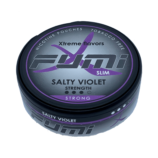 Fumi Salty Violet Slim Extra Strong All White Portion