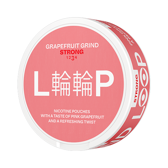 Loop Grapefruit Grind Slim Strong All White Portion