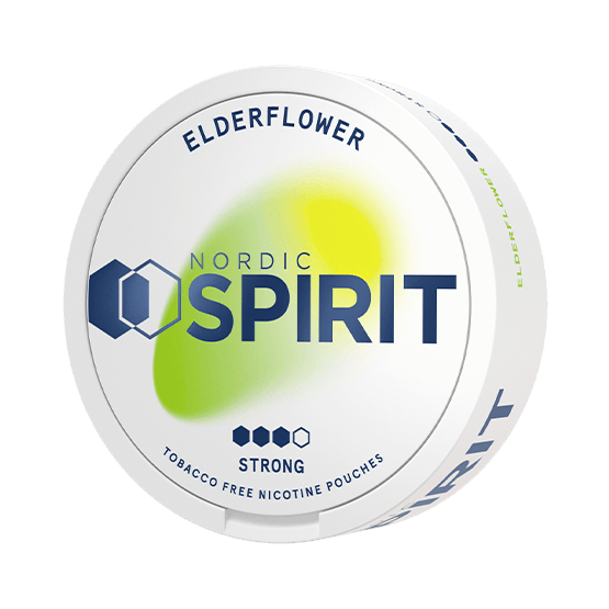 Nordic Spirit Elderflower Slim Strong All White Portion