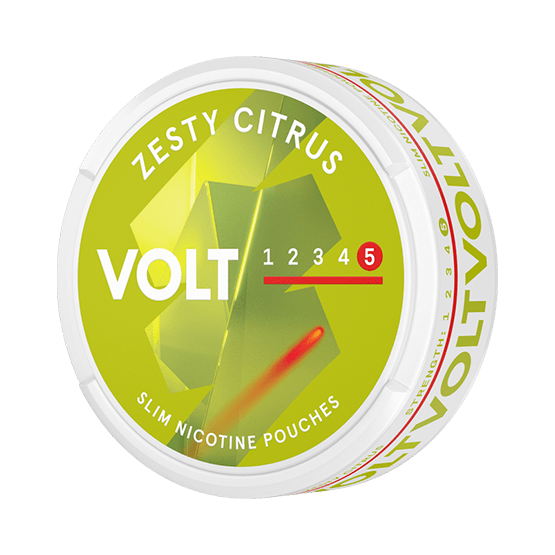 VOLT Zesty Citrus Slim Extra Strong All White Portion