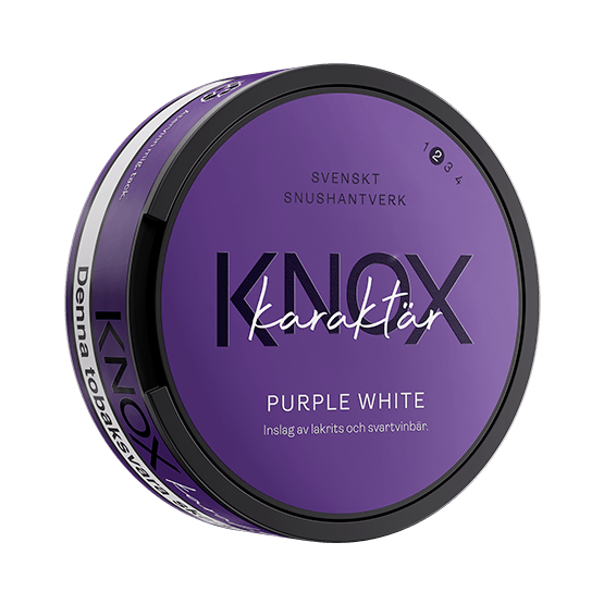 Knox Karaktär Purple White Portion