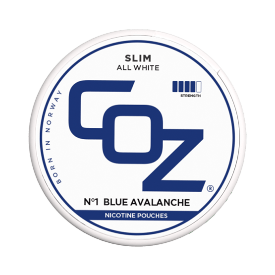 COZ No.1 Blue Avalanche Slim Extra Strong