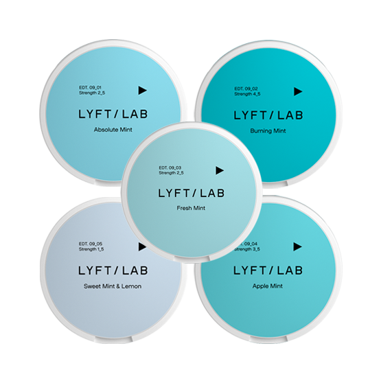 LYFT/LAB Mint Mixpack 5-pack