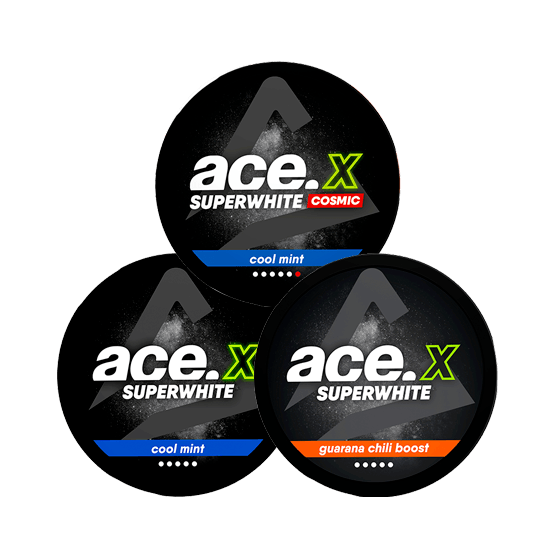 ACE X Mixpack 3-pack