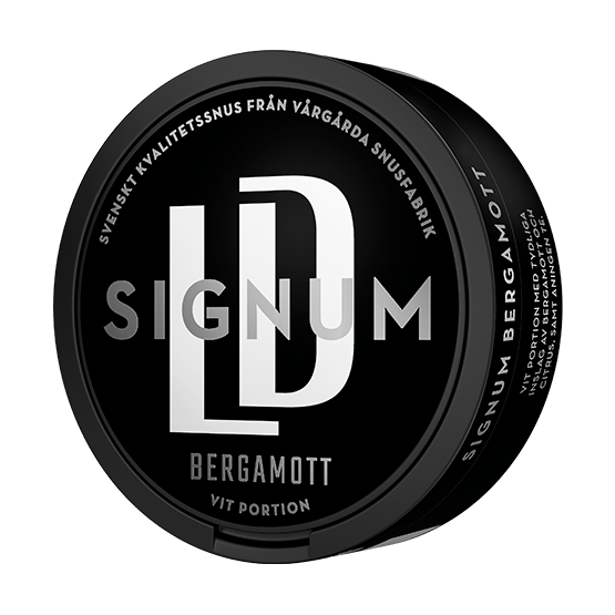 LD Signum Bergamott Vit Portionssnus