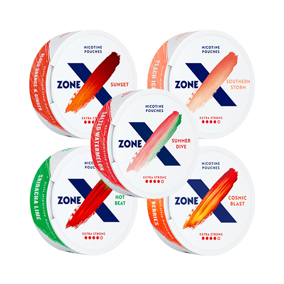 ZONE X Mix Summer Five Extra Strong