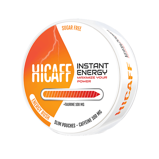 Hicaff Energy Rush Nikotinfritt Snus