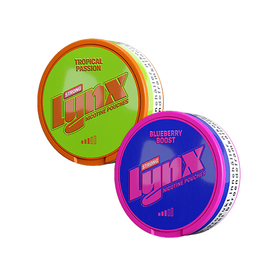 Lynx Mixpack Blueberry Boost Strong & Tropical Passion Strong