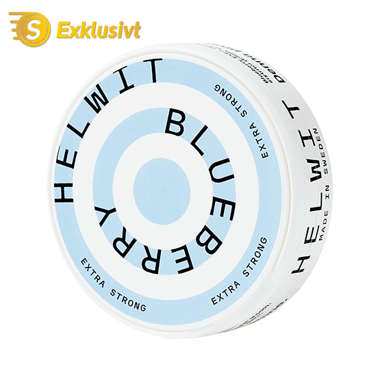 Helwit Blueberry Extra Strong Snusbolaget Collab