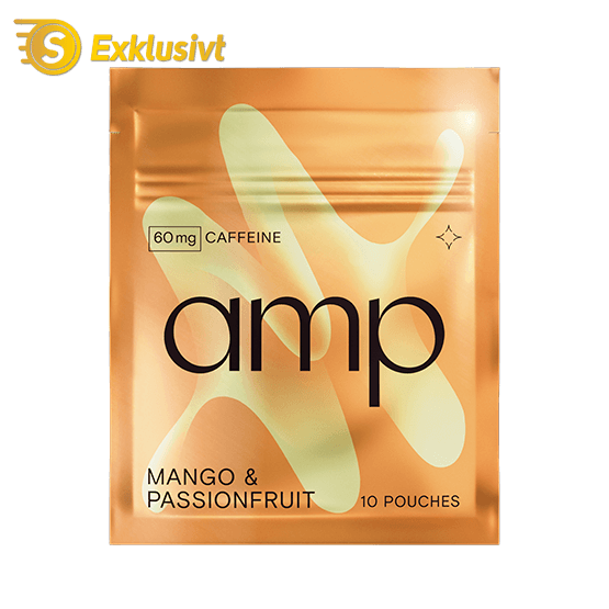 AMP Mango & Passionfruit 60mg Koffeinsnus