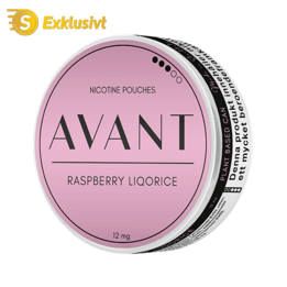 Vit Snus Raspberry Avant vitt snus - Snusbolaget.se