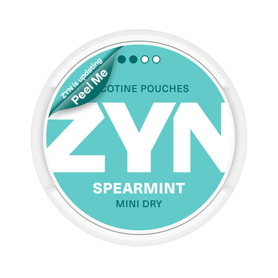 ZYN Spearmint Mini Dry 3mg