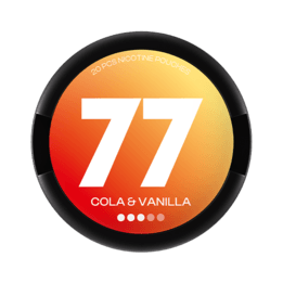 77 Nicotine Pouches Cola & Vanilla
