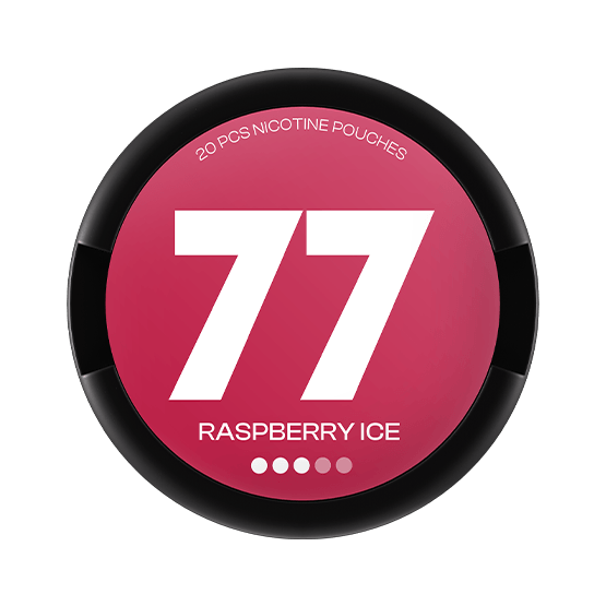 77 Nicotine Pouches Raspberry