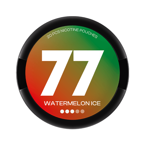 77 Nicotine Pouches Watermelon Ice